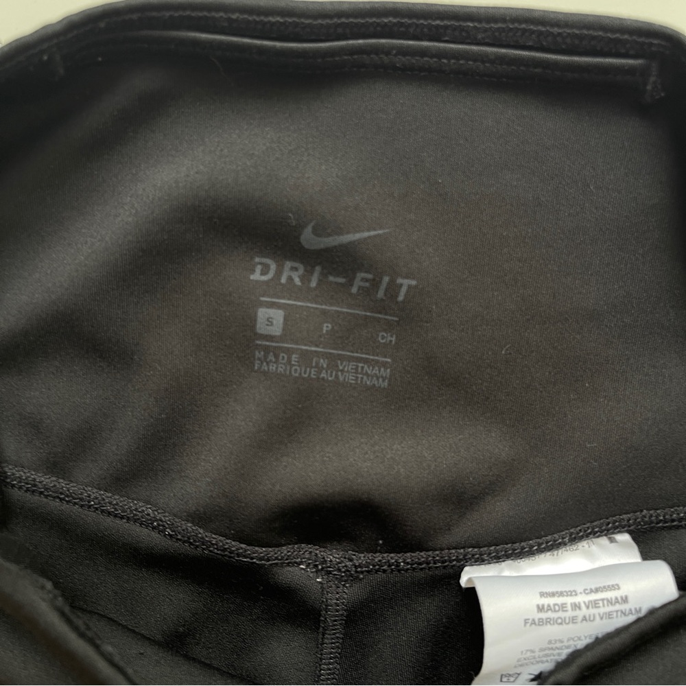 Nike Dri Fit Black Leggings size S - Picture 5 of 5
